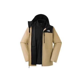 THE NORTH FACE City Outdoor Collection Windbreaker Jackets Men Stone Tan