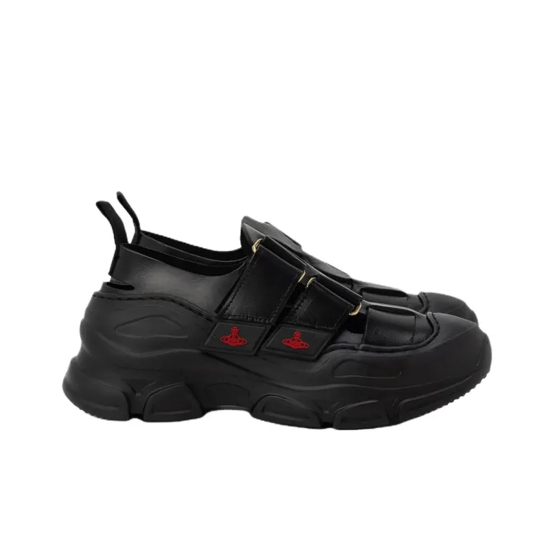 Vivienne Westwood Catch Stomper River Trekking Shoes 6cm Women's Black-1