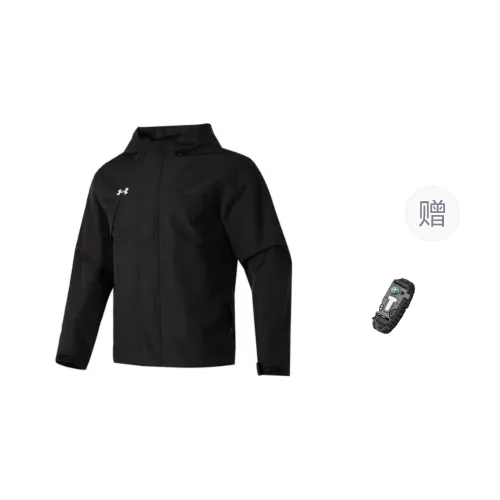 Under Armour Jackets Coats Men's Black Comes With Survival Wristbands