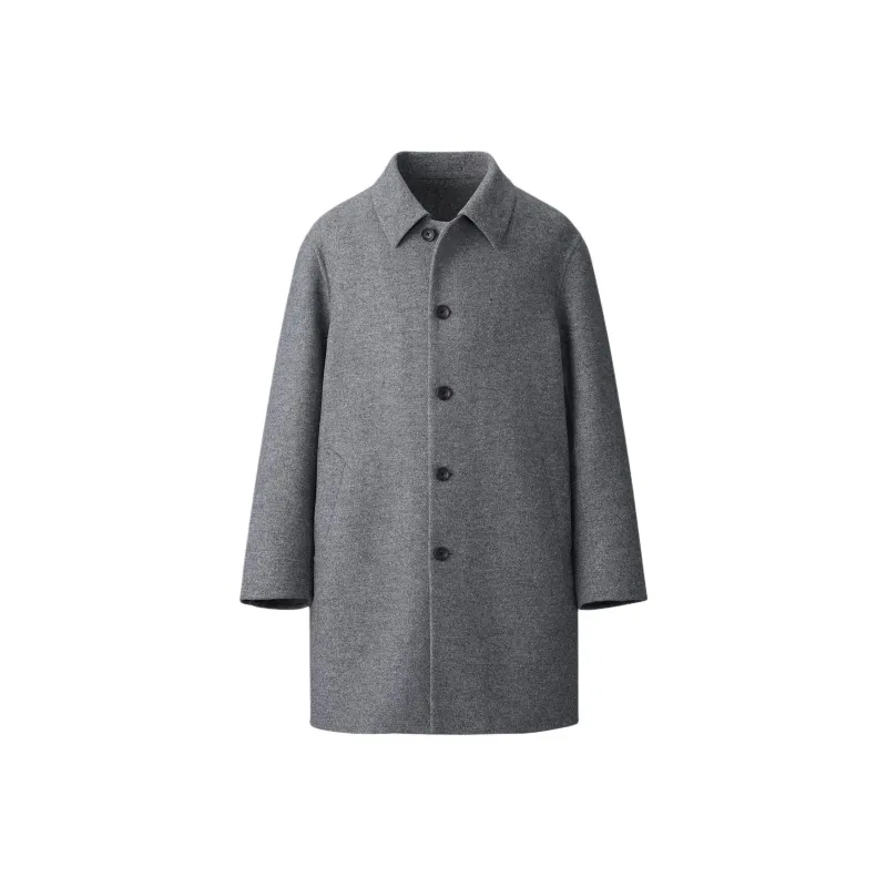 UNIQLO C Collection Coats Unisex Sky Gray-0