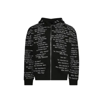 Who Decides War Wdw Scripture Zipper Hoodie