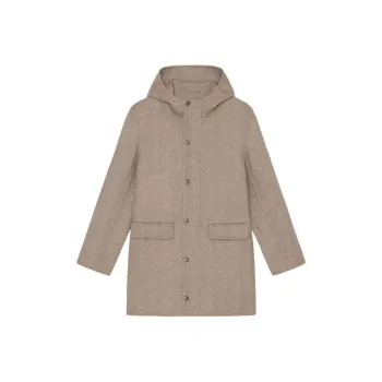 ICICLE Coats Men Beige Camel