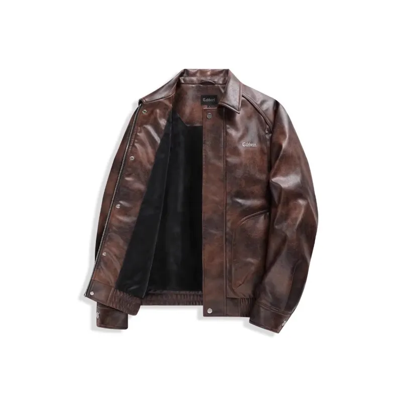 Cabbeen Jackets Coats Men's Ochre-0