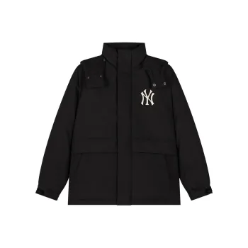 MLB FW23 Down Jacket Mid Length Unisex Black