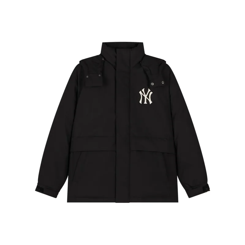 MLB FW23 Down Jacket Mid Length Unisex Black-0