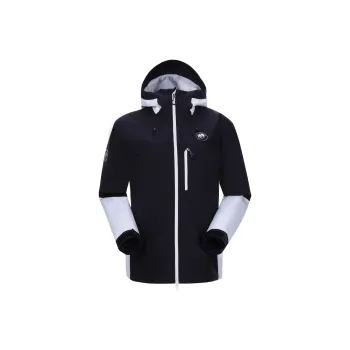 Panda Warm Wear Resistant Water Resistant Rainproof Windproof Windbreaker Jacket Unisex