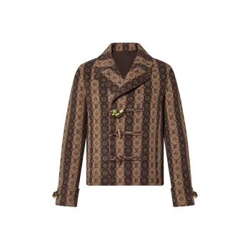 LOUIS VUITTON x NIGO2 New Quarterly Products Of LV SS22 Coats Men's Brown