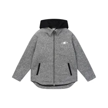 HARSH AND CRUEL Jackets Unisex Black Gray
