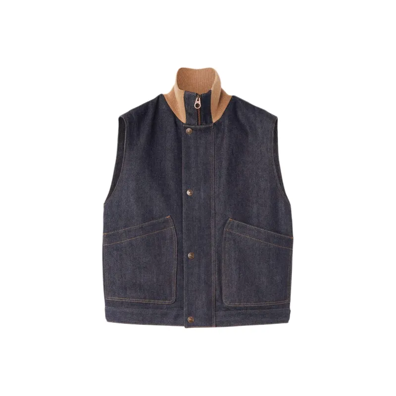 Loro Piana FW24 Vest Men's Dark Blue-0