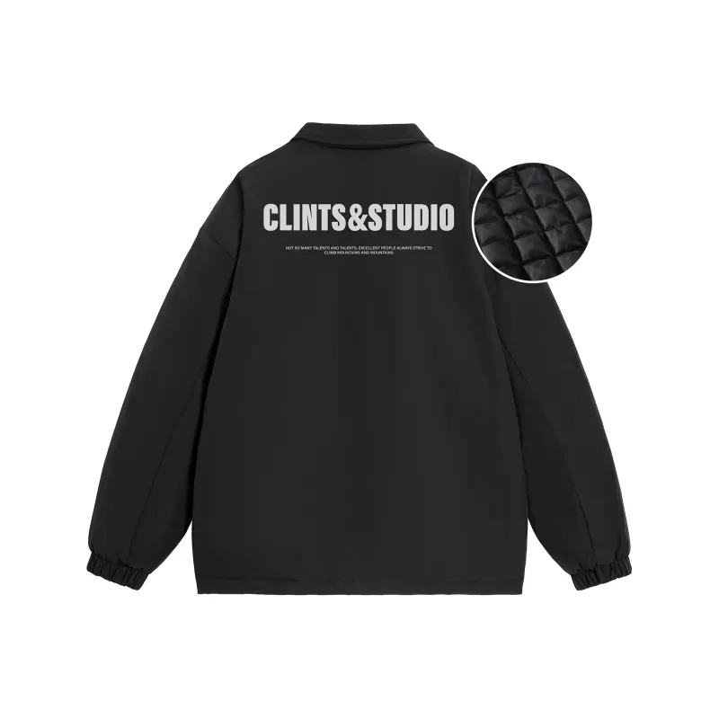CLINTS Jacket Unisex Navy Blue/Black-0