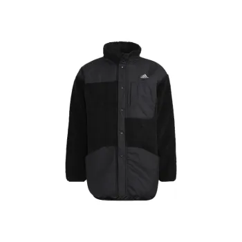 Adidas Velvet Jackets Men Black