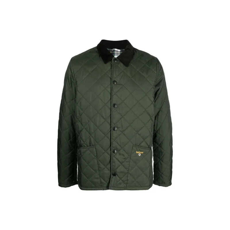 BARBOUR SS23 Puffer Jacket Men's Army Green-0