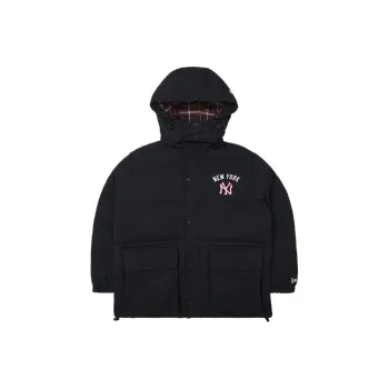 New Era Down Jackets Unisex Black