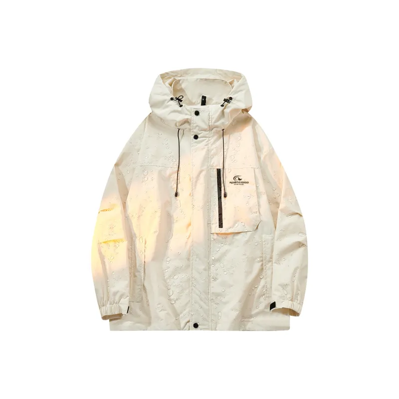 ROBINHOOD Waterproof And Windproof To Keep Warm Windbreaker Jacket Unisex-4
