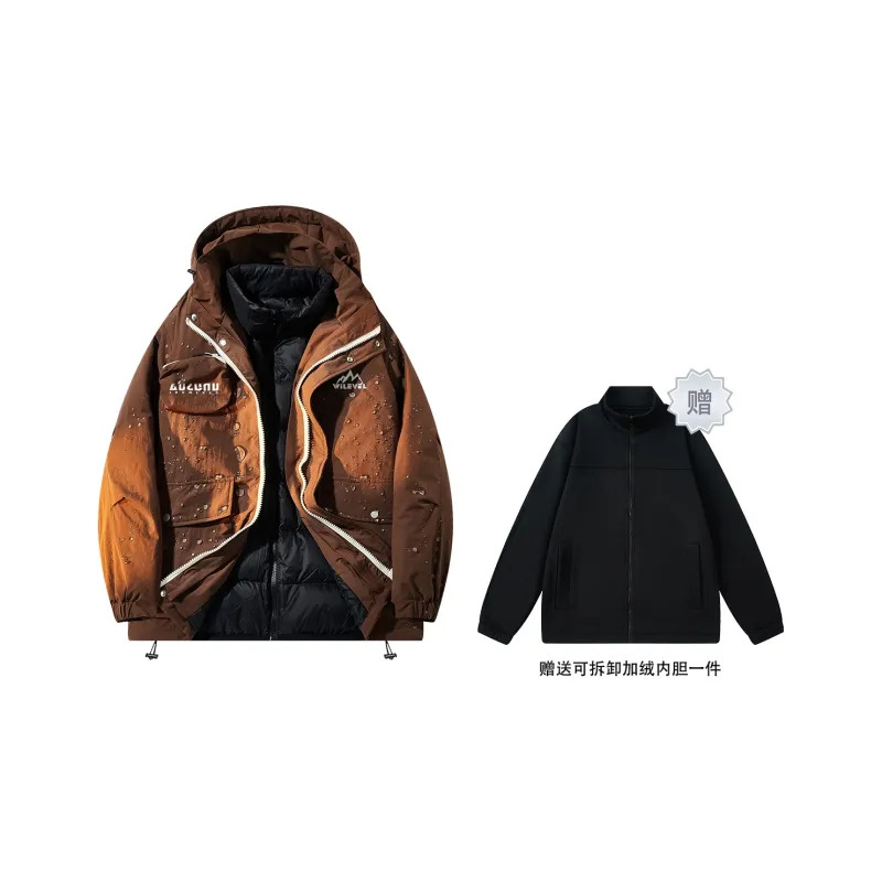 LEVEL RELAX Series Down Jacket Unisex-2