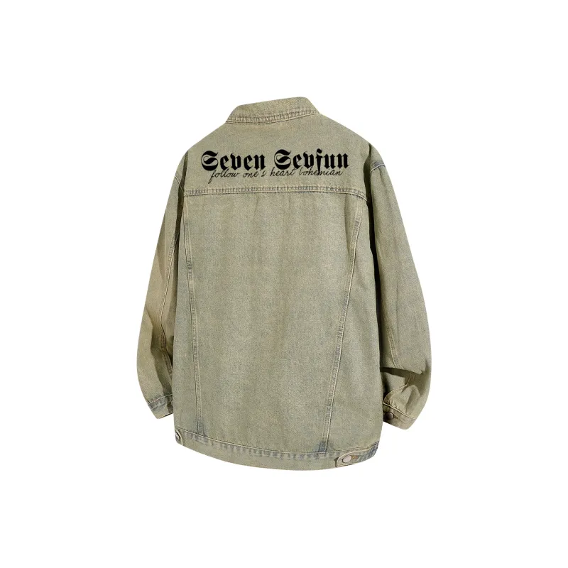 7 SEVFUN Denim Jackets Unisex-4