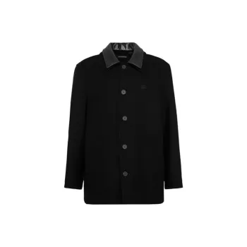Balenciaga Double Collar Coat