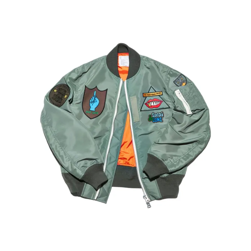 Sacai Gonz Nylon Twill Blouson-0