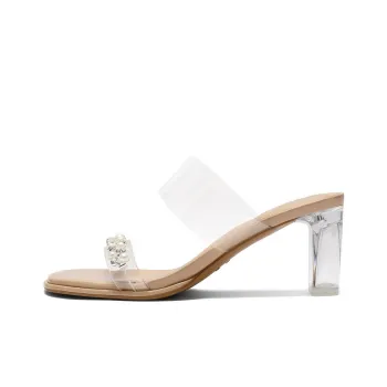 BELLE Rubber Sole Abrasion Resistant Slide Slippers Women's