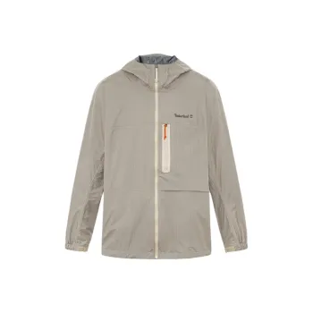 Timberland Outdoor Hiking Waterproof And Windproof Windbreaker Jacket Men's Light Brown