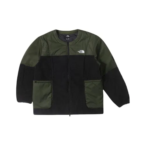 THE NORTH FACE UE Series Velvet feel Coat Men's Green/Black