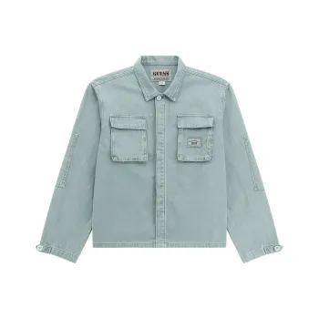 GUESS Jackets Coats Men's Light Blue