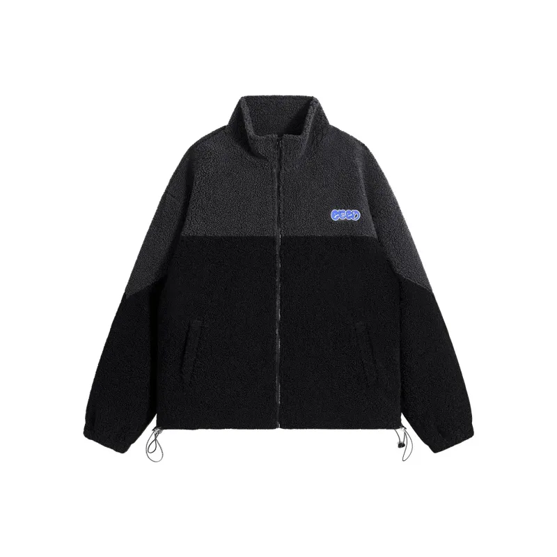CBCD Loose Fit Thickened And Fleece-Lined Jacket Unisex-3