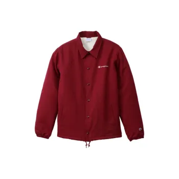 Champion FW21 Velvet feel Coat Japan Version Unisex Burgundy