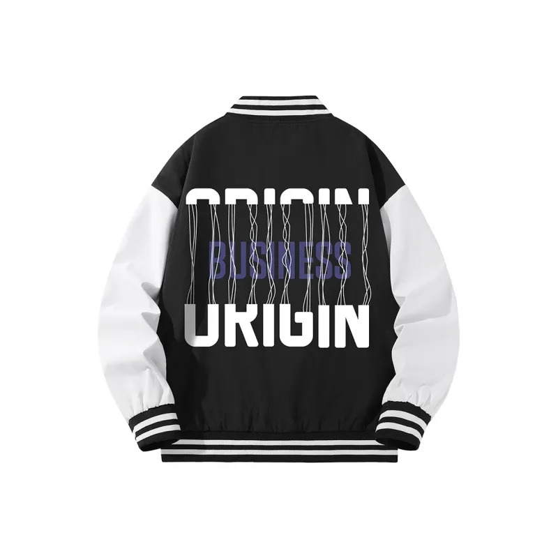 New Business Origin Baseball Jacket Unisex-0