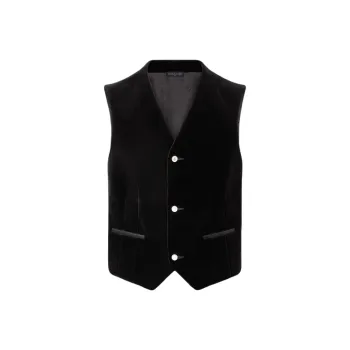 LOUIS VUITTON VeLOUIS VUITTONet Tuxedo Gilet