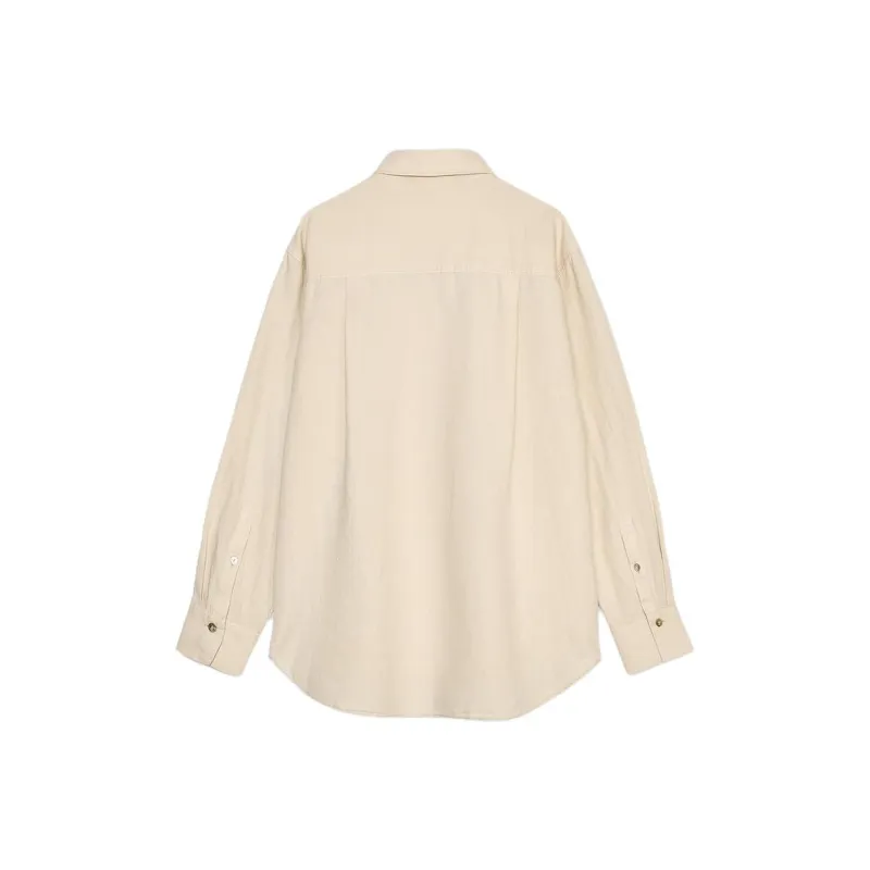 ZARA ZW Series Shirt Women's Raw White-1
