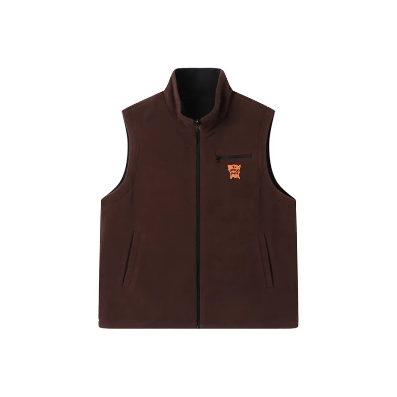 DANGEROUSPEOPLE Vests Unisex Brown-0