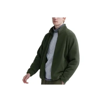 UNIQLO Velvet feel Coat Unisex Dark Olive