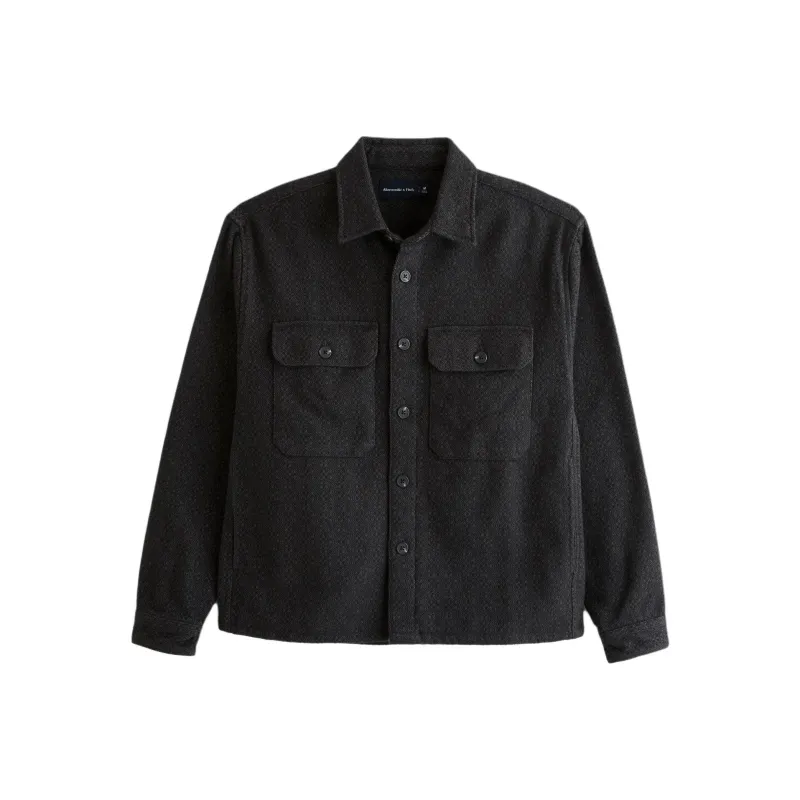 Abercrombie＆Fitch Jackets Men Black-0