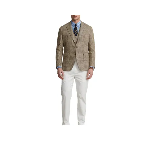 Polo Ralph Lauren FW23 Business Suits Coats Men's Camel