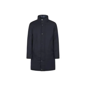 HERNO Button Detailed High Neck Padded Coat