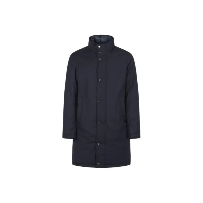 HERNO Button Detailed High Neck Padded Coat-0
