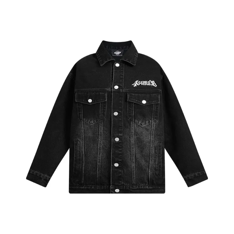 404MOB GANG Denim Jacket Unisex-0