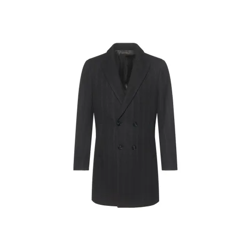 ANDREW MACKENZIE Coats Men's Dark Sky Blue