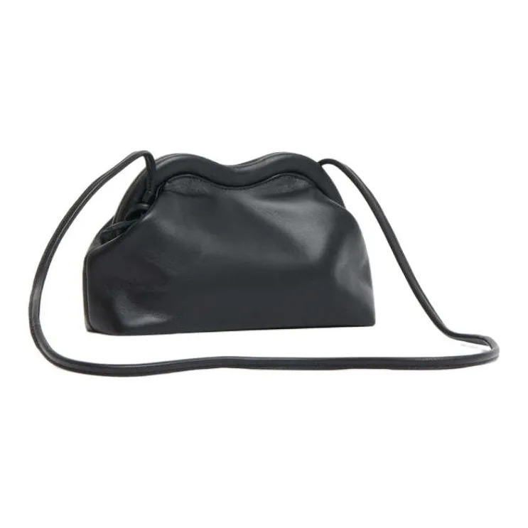 MANSUR GAVRIEL Lambskin Crossbody Bag Shoulder Bag Women's Black-1