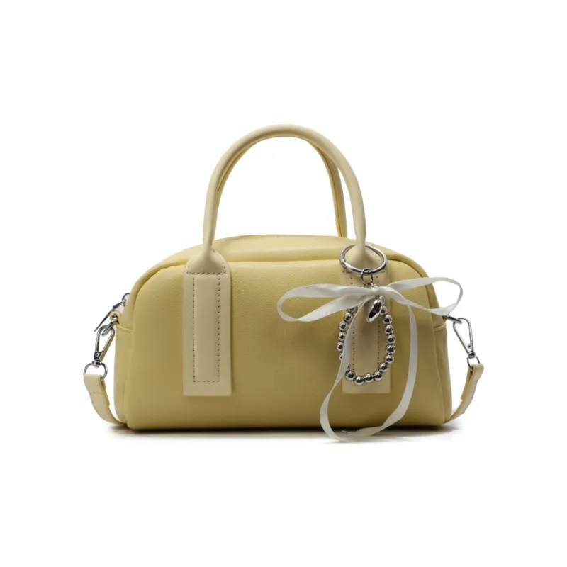 XIANGSU PU Bowling Bag, Shoulder Bag, Crossbody Bag, Handbag Women's Multicolor-25
