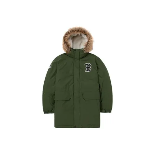 MLB Down Jacket Long Unisex Green