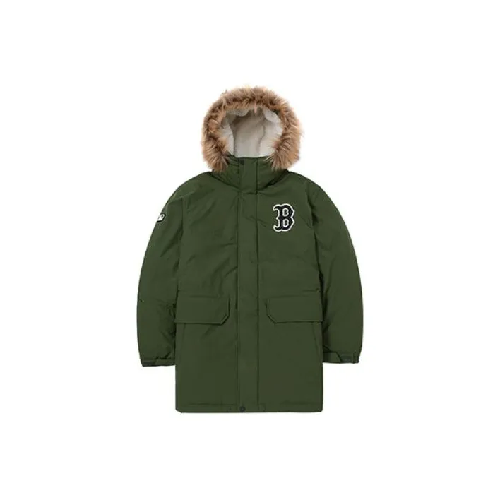 MLB Down Jacket Long Unisex Green-0