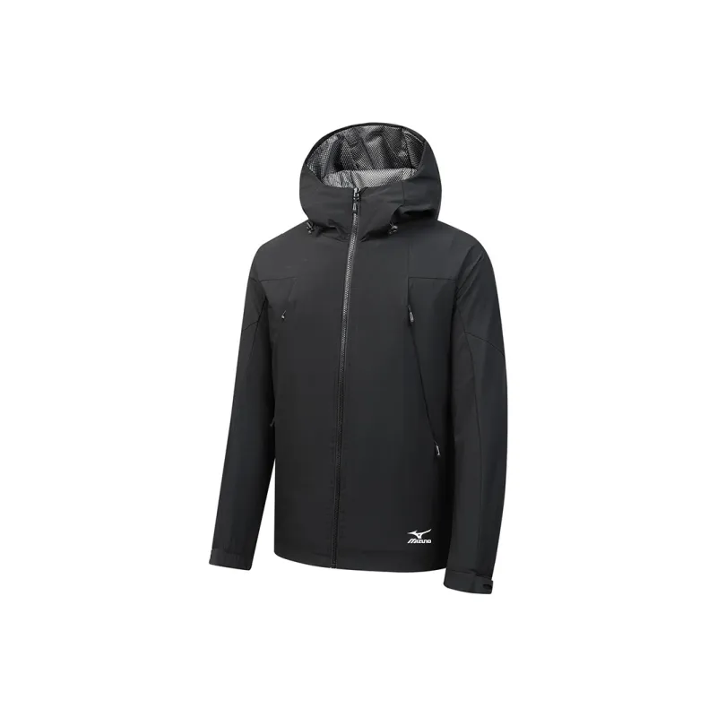 Mizuno Hiking Water Resistant Windproof Breathable Warm Windbreaker Jacket Unisex-4