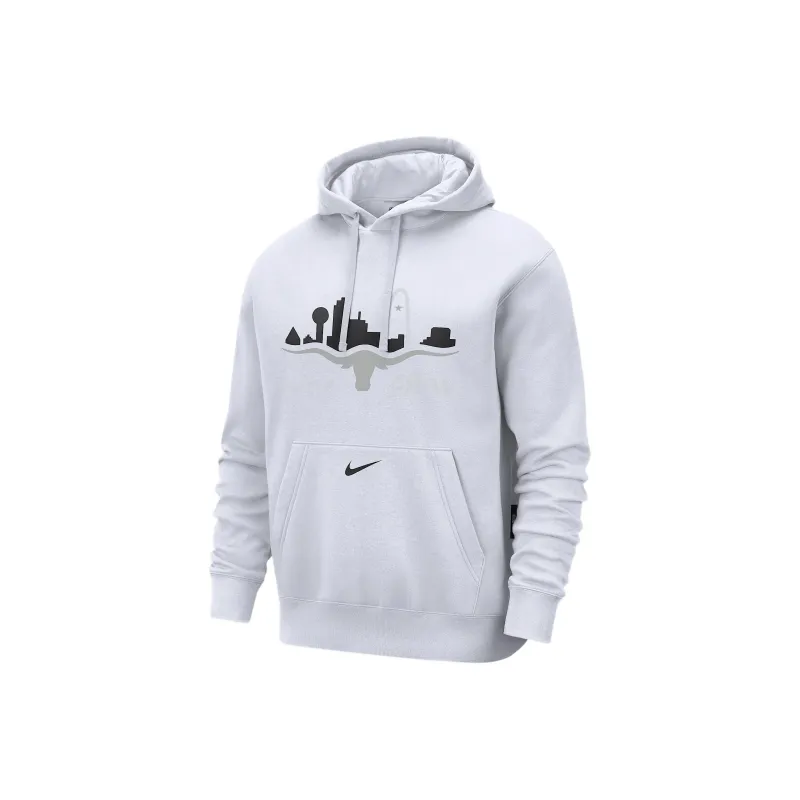 Nike Dallas Mavericks Club City Edition Men's Nike Nba Fleece Pullover Hoodie-0