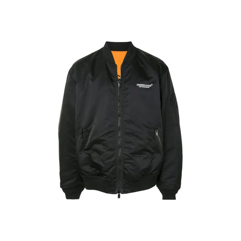 UNDERCOVER Logo-print Bomber Jacket-0