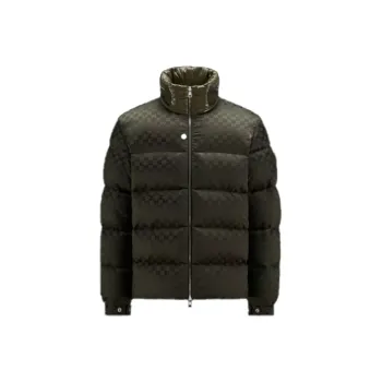 Moncler Down Jackets Men Green