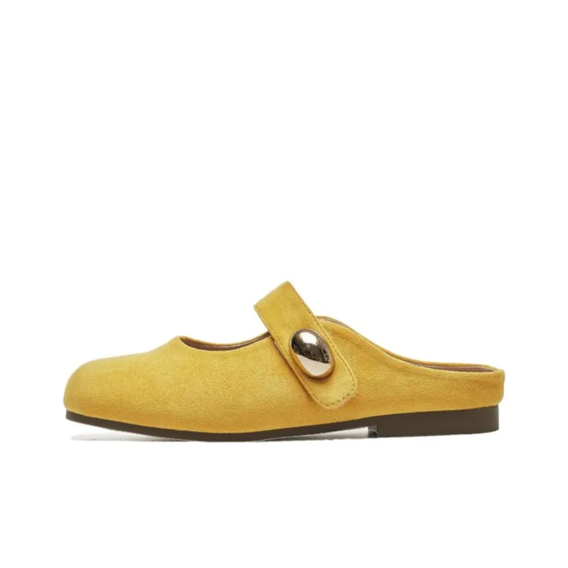 AGSDON Rubber Sole Closed Toe Slippers Women's-13
