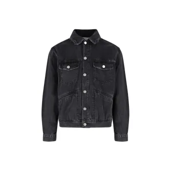ISABEL MARANT Denim Jacket Men's Black