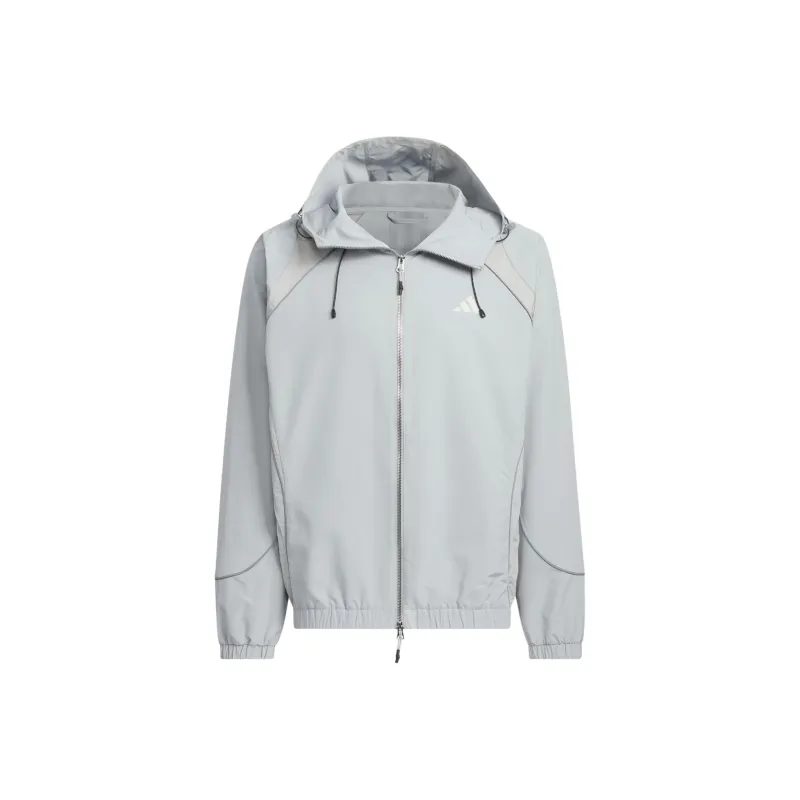 Adidas FUSTL WOVEN Jackets & Coats Men's Stone Gray-0